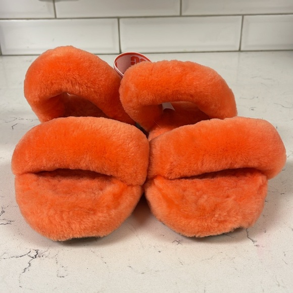 UGG Oh Yeah Slides Orange Women’s Size 9 - Picture 2 of 16
